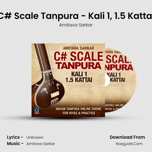 C# Scale Tanpura - Kali 1, 1.5 Kattai Cover