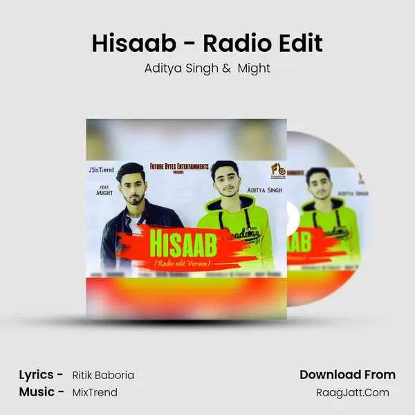 Hisaab - Radio Edit MP3 Song by Aditya Singh Cover