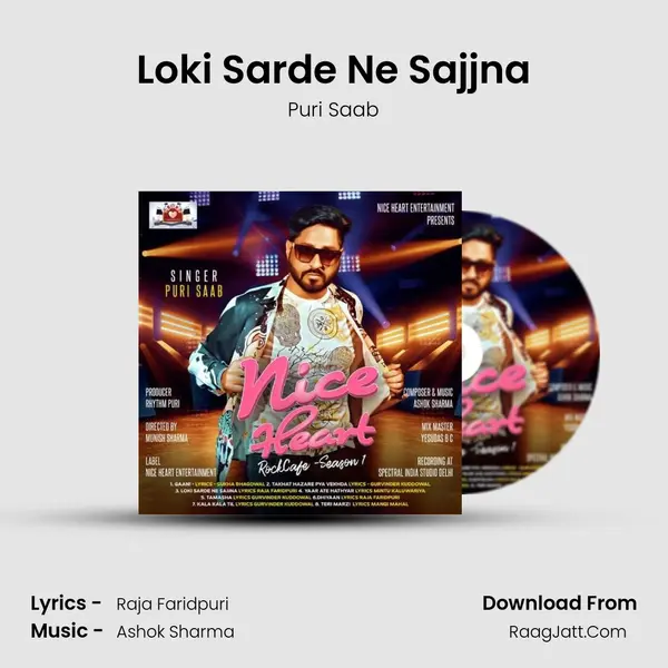 Loki Sarde Ne Sajjna MP3 Song by Puri Saab Cover