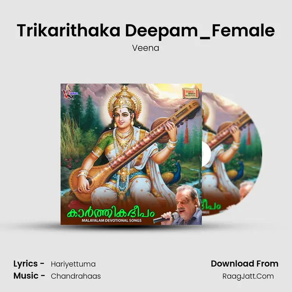 Trikarithaka Deepam_Female MP3 Song by Veena Cover