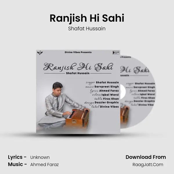 Ranjish Hi Sahi MP3 Song by Shafat Hussain Cover