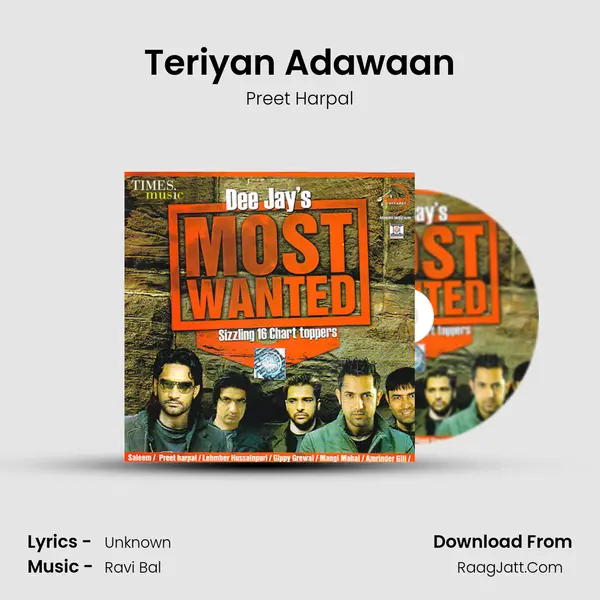Teriyan Adawaan MP3 Song by Preet Harpal Cover