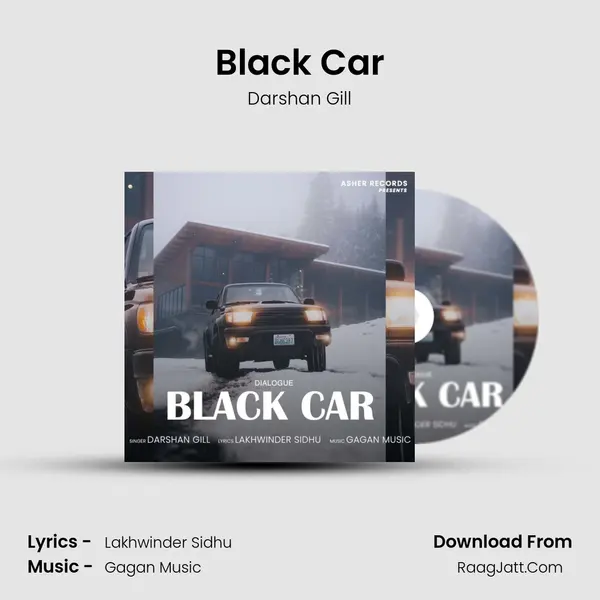 Black Car MP3 Song by Darshan Gill Cover