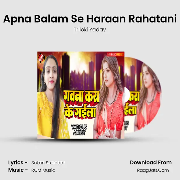 Apna Balam Se Haraan Rahatani MP3 Song by Triloki Yadav Cover