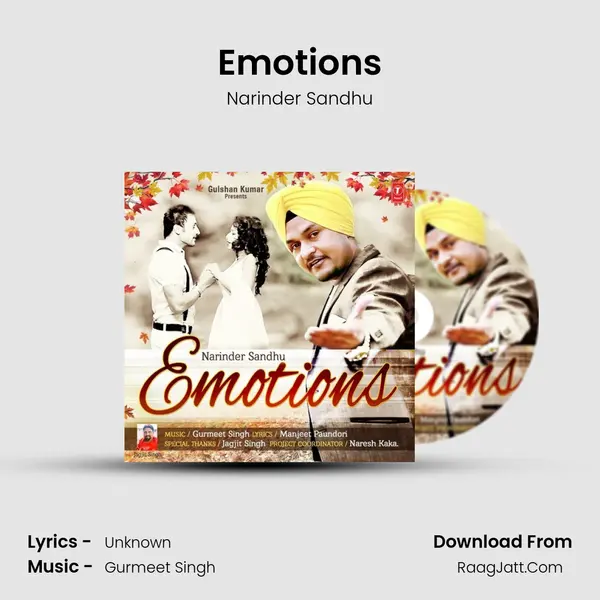 Emotions MP3 Song by Narinder Sandhu Cover