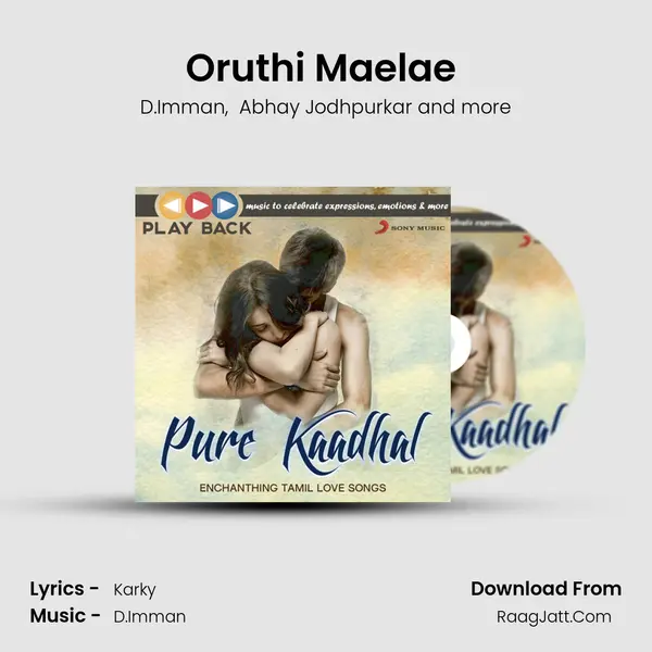 Oruthi Maelae (From "Jeeva") Cover