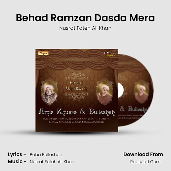 Behad Ramzan Dasda Mera MP3 Song by Nusrat Fateh Ali Khan Cover