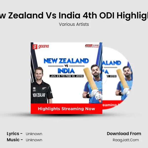 New Zealand Vs India 4th ODI Highlights MP3 Song by Various Artists Cover