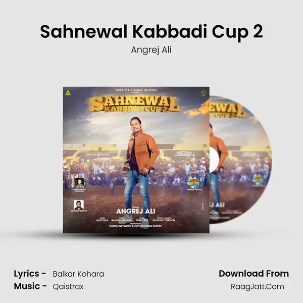 Sahnewal Kabbadi Cup 2 - Angrej Ali