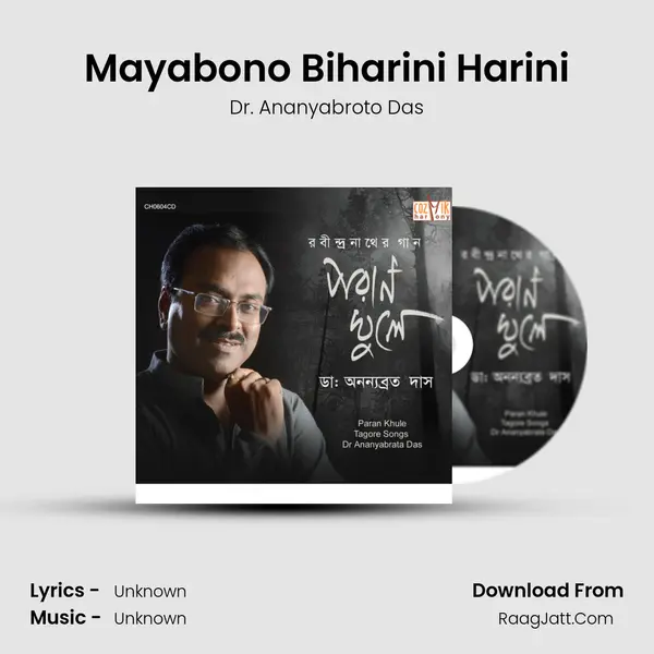Mayabono Biharini Harini MP3 Song by Dr. Ananyabroto Das Cover
