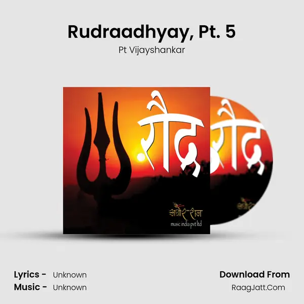 Rudraadhyay, Pt. 5 MP3 Song by Pt Vijayshankar Cover