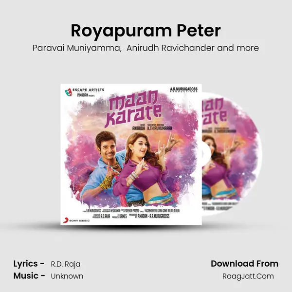 Royapuram Peter MP3 Song by Paravai Muniyamma Cover
