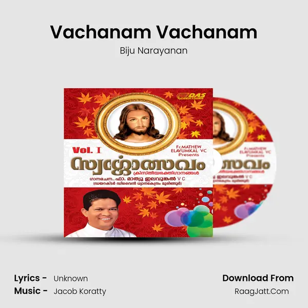 Vachanam Vachanam MP3 Song by Biju Narayanan Cover