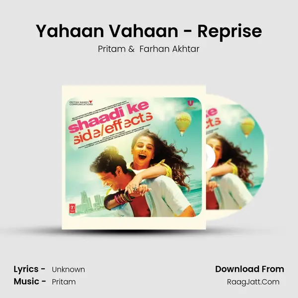 Yahaan Vahaan - Reprise MP3 Song by Pritam Cover