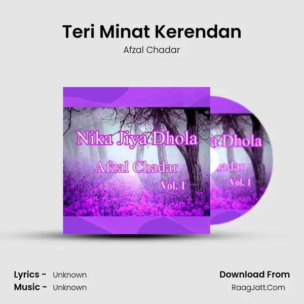 Teri Minat Kerendan MP3 Song by Afzal Chadar Cover