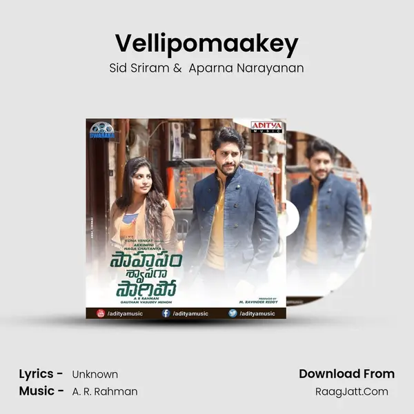 Vellipomaakey MP3 Song by Sid Sriram Cover