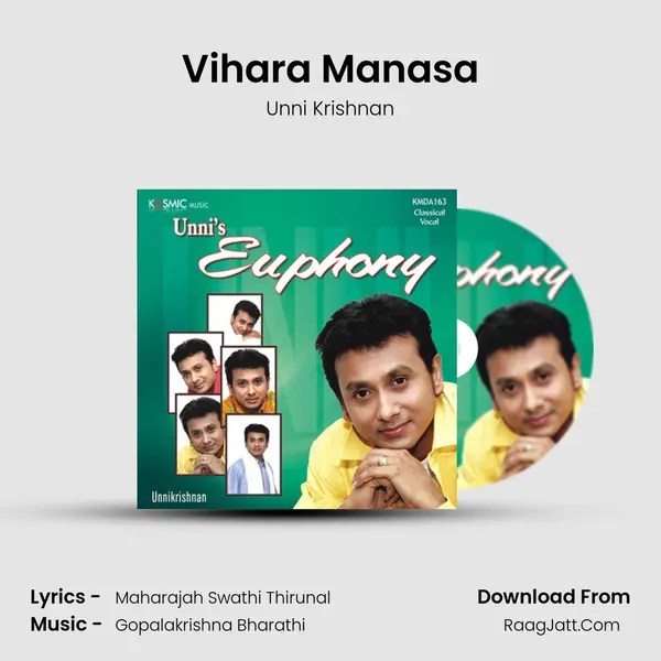 Vihara Manasa MP3 Song by Unni Krishnan Cover