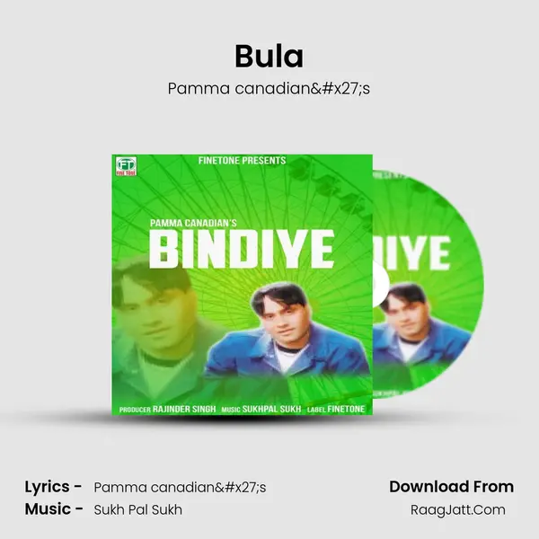 Bula MP3 Song by Pamma canadian's Cover