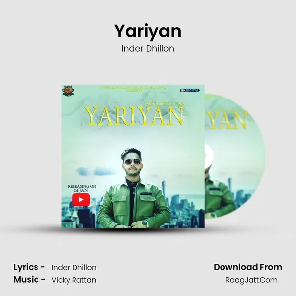 Yariyan MP3 Song by Inder Dhillon Cover