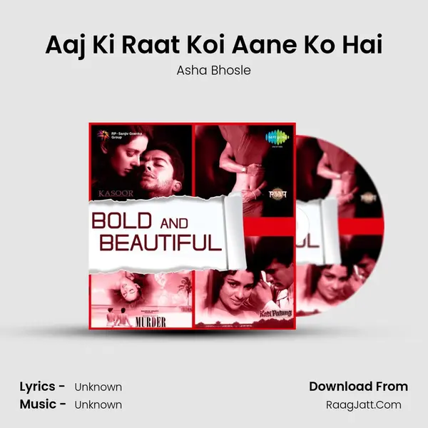 Aaj Ki Raat Koi Aane Ko Hai Cover