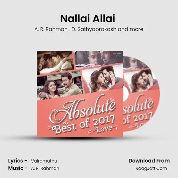 Nallai Allai (From "Kaatru Veliyidai") Cover