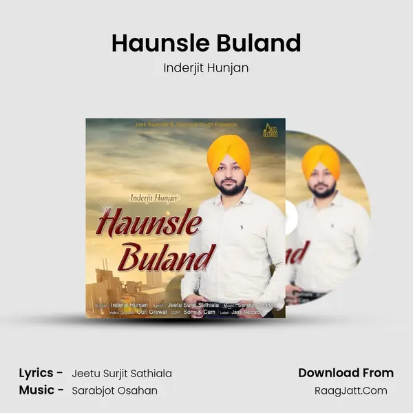 Haunsle Buland MP3 Song by Inderjit Hunjan Cover