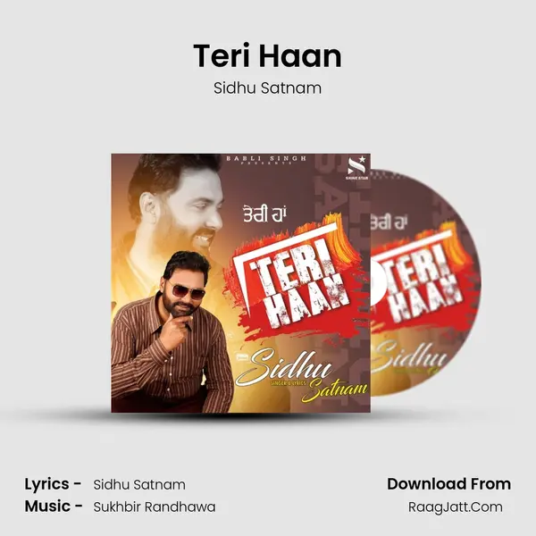 Teri Haan MP3 Song by Sidhu Satnam Cover