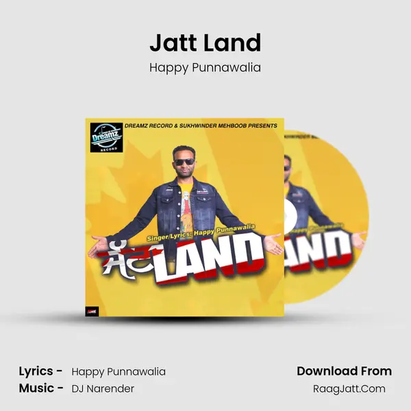 Jatt Land MP3 Song by Happy Punnawalia Cover