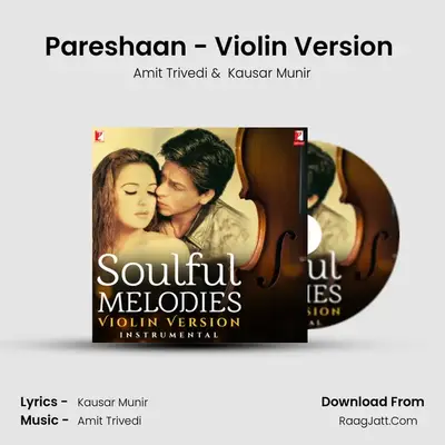 Pareshaan - Violin Version (Instrumental) MP3 Song by Amit Trivedi Cover