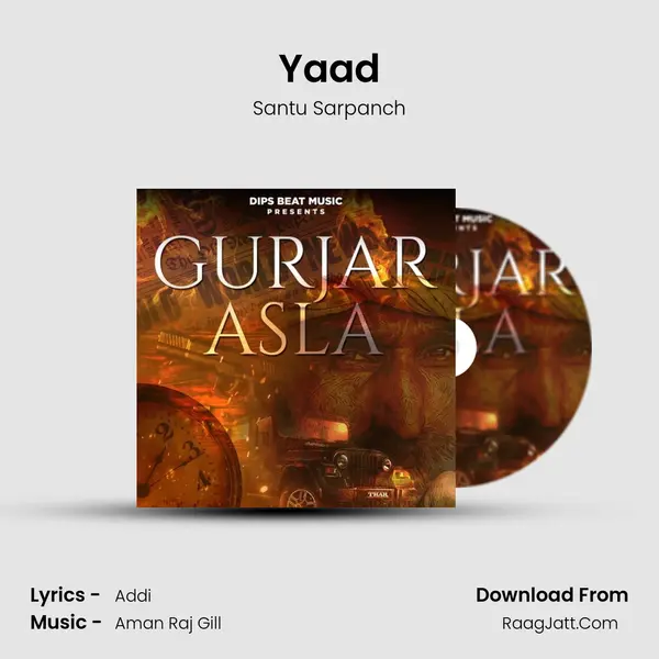 Yaad MP3 Song by Santu Sarpanch Cover