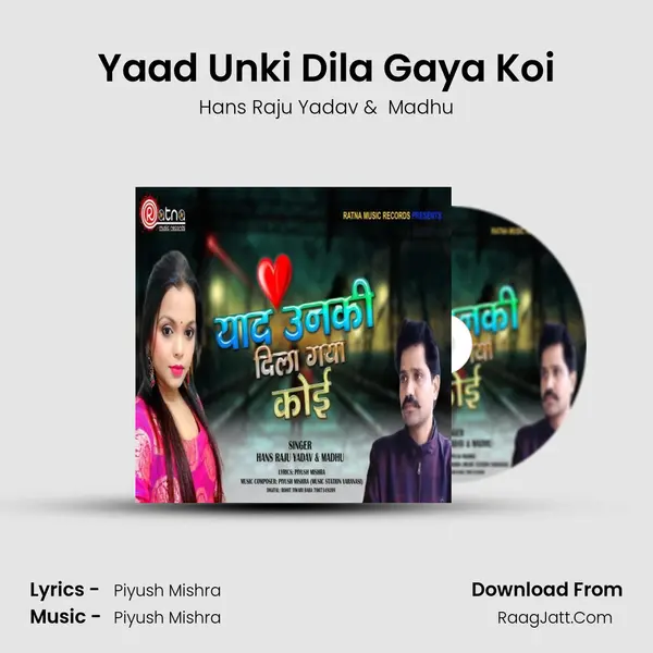 Yaad Unki Dila Gaya Koi Cover