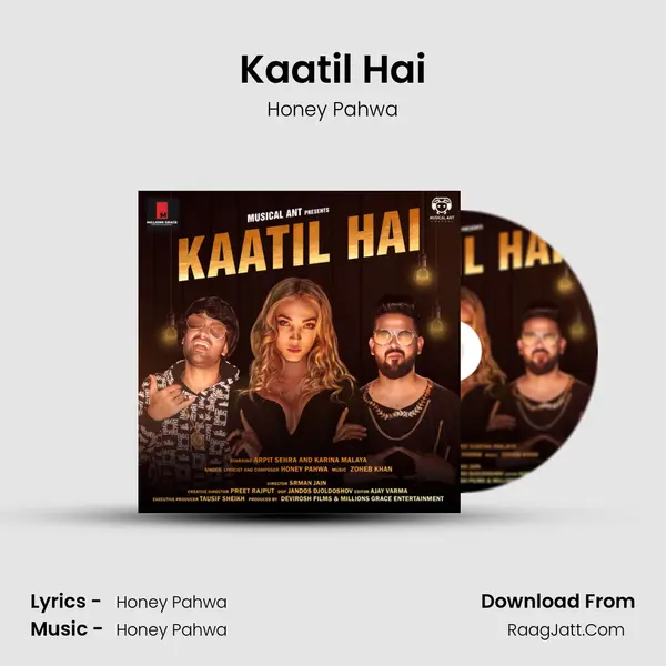 Kaatil Hai MP3 Song by Honey Pahwa Cover
