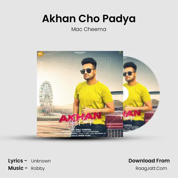 Akhan Cho Padya MP3 Song by Mac Cheema Cover