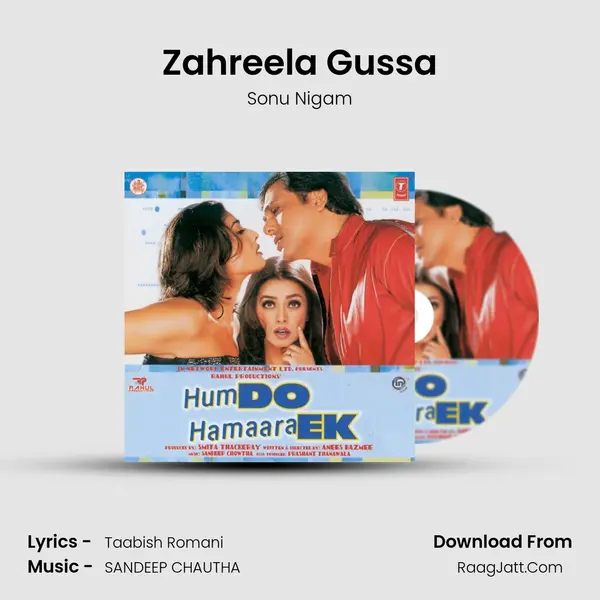 Zahreela Gussa MP3 Song by Sonu Nigam Cover
