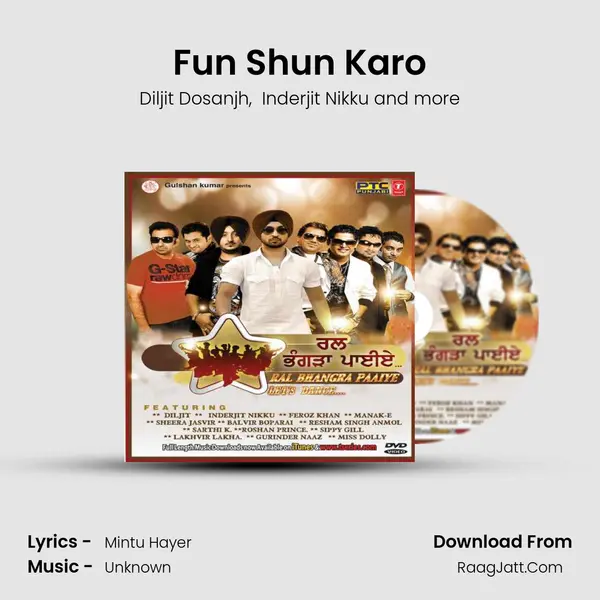 Fun Shun Karo MP3 Song by Diljit Dosanjh Cover