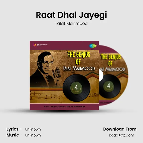 Raat Dhal Jayegi MP3 Song by Talat Mahmood Cover