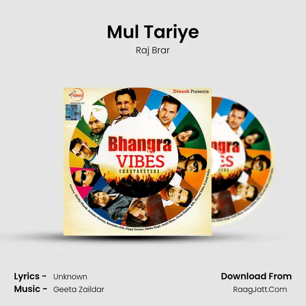 Mul Tariye MP3 Song by Raj Brar Cover
