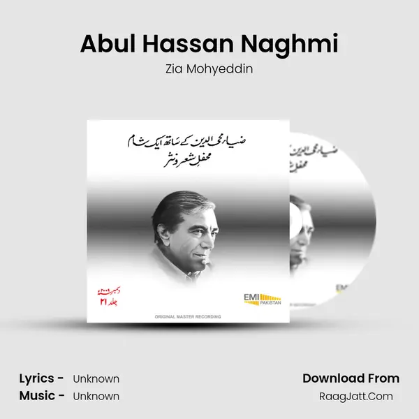 Abul Hassan Naghmi MP3 Song by Zia Mohyeddin Cover