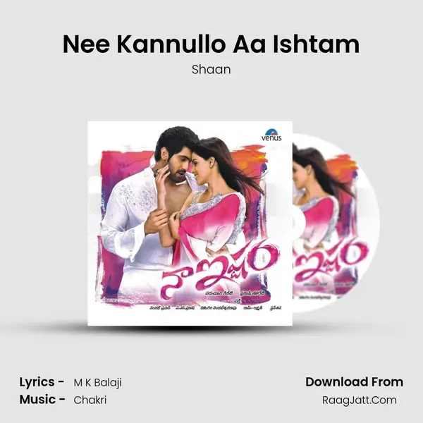 Nee Kannullo Aa Ishtam MP3 Song by Shaan Cover
