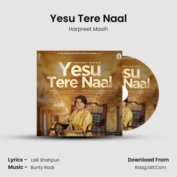 Yesu Tere Naal MP3 Song by Harpreet Masih Cover