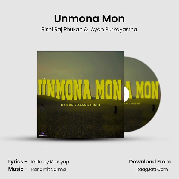Unmona Mon MP3 Song by Rishi Raj Phukan Cover