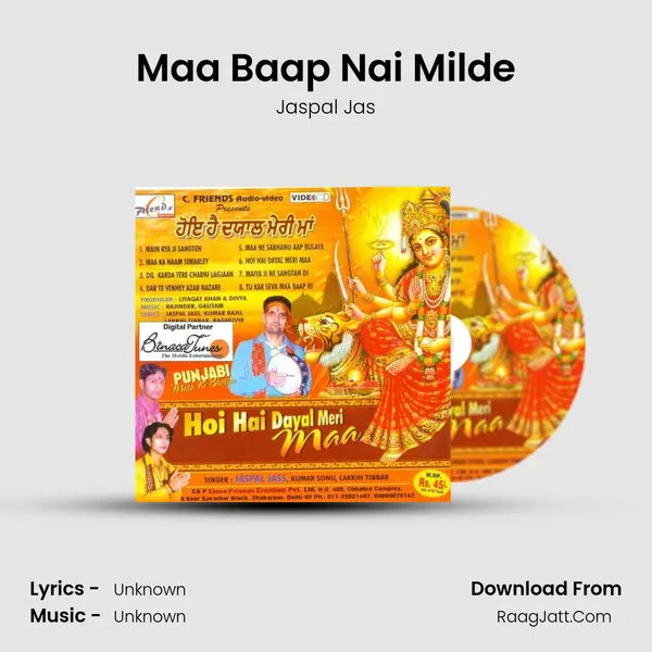 Maa Baap Nai Milde MP3 Song by Jaspal Jas Cover
