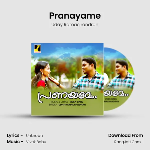 Pranayame MP3 Song by Uday Ramachandran Cover