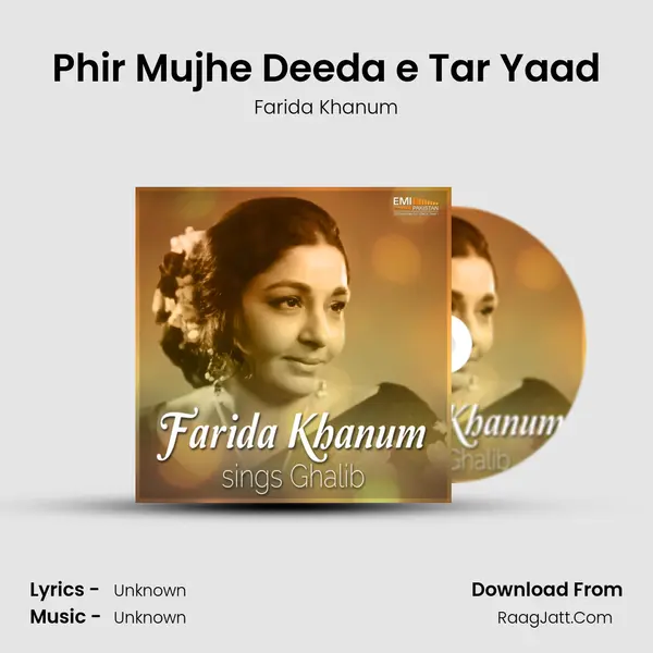 Phir Mujhe Deeda e Tar Yaad Cover