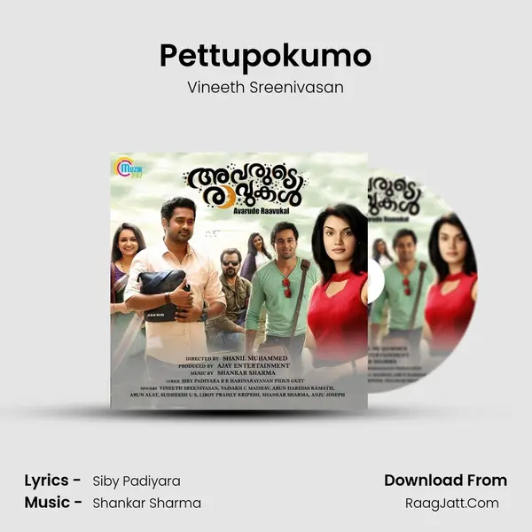 Pettupokumo MP3 Song by Vineeth Sreenivasan Cover
