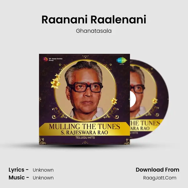 Raanani Raalenani Cover