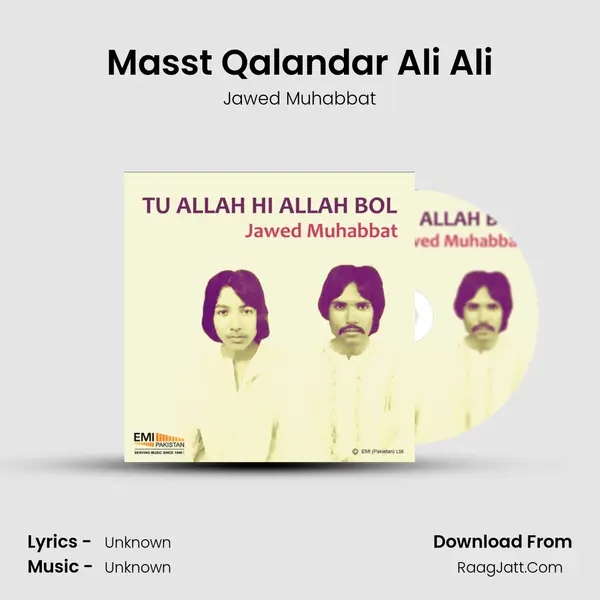 Masst Qalandar Ali Ali MP3 Song by Jawed Muhabbat Cover