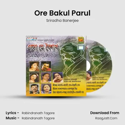 Ore Bakul Parul MP3 Song by Sriradha Banerjee Cover
