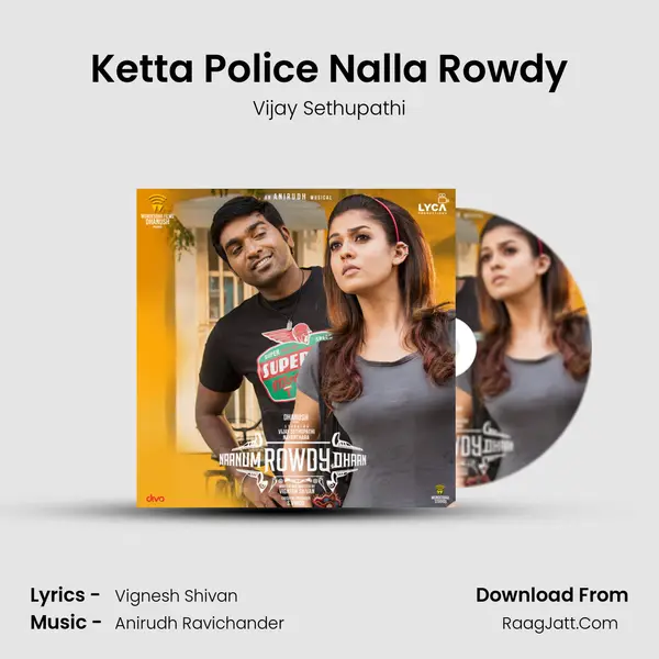 Ketta Police Nalla Rowdy MP3 Song by Vijay Sethupathi Cover