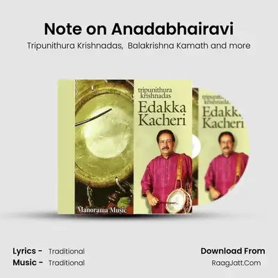 Note on Anadabhairavi MP3 Song by Tripunithura Krishnadas Cover